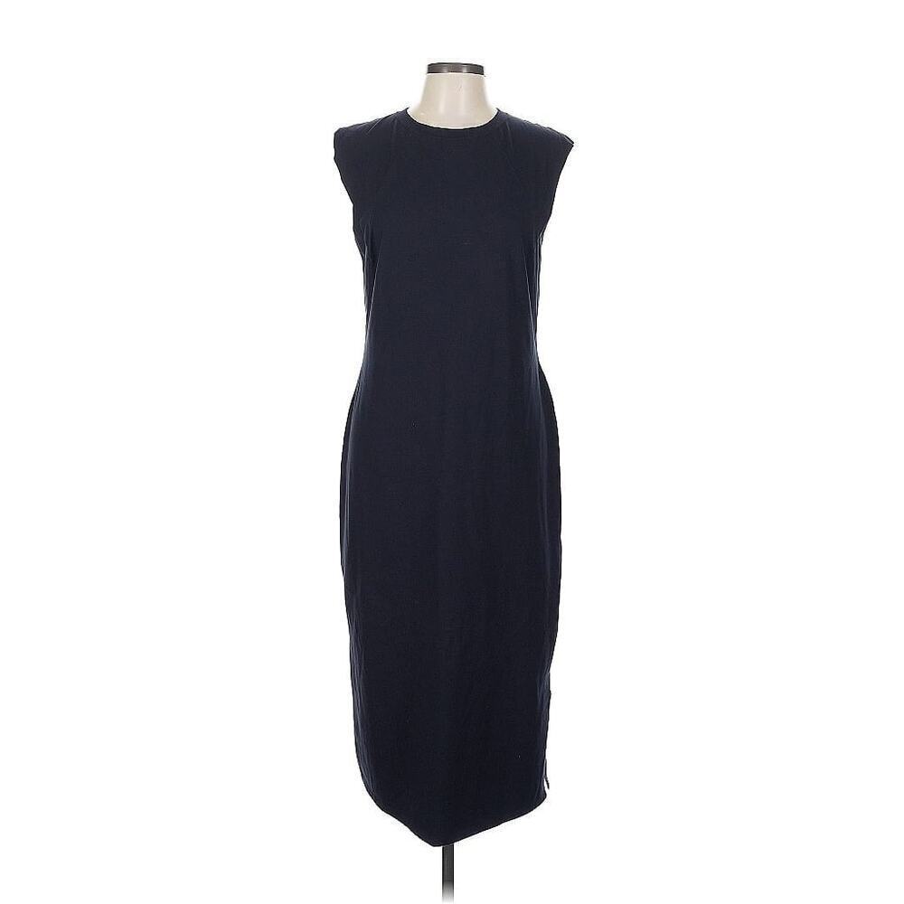 Public Rec 100% Cotton Navy Midi Tank Dress Size L – Fits Like Medium